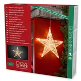 Konstsmide LED-Acryl Stern 24 Dioden Warmweiß