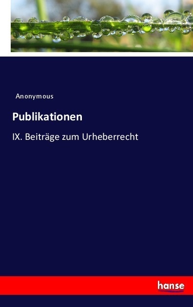 Publikationen - Heinrich Preschers  Kartoniert (TB)