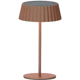 Bold LED Solar-Tischleuchte Rostrot 2