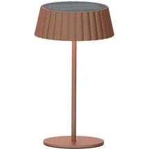 Bold LED Solar-Tischleuchte Rostrot 2