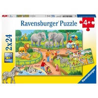 Ravensburger Puzzle Ein Tag im Zoo (07813)