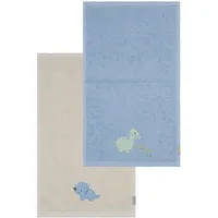 Sterntaler Kinderhandtuch 2er Pack Dino Rexi - Handtücher Set