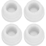 Tissting 2 Stück Poolleiter Gummipuffer, Gummi Stopper für Poolleiter Pools Schutzkappen Schwimmbadleiter Gummistecker Leiter Sicherheitsstoßstange (4 Stück 45mm)