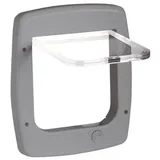 CAT FLAP KATZENTÜR 4-WEGE, GRAU H 246 X B 212 X T 28 MM