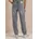 High Waist Barrel Leg Jeans im Loose Fit Light Grey wash 34 34W 30L