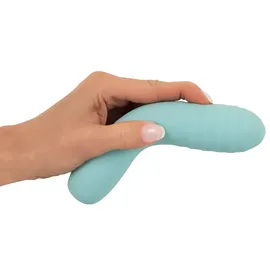The CUTIES and pals Straight Vibrator mit 8 Vibrationsmodi, türkis