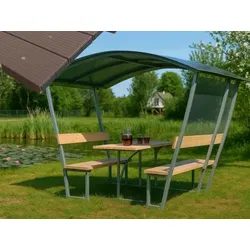 Gartenpavillon MILANO TER 6mm