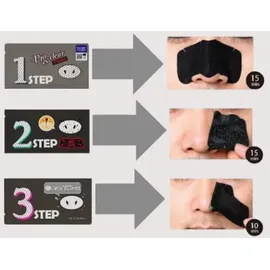 Holika Holika Pig Nose Clear Mitesser 3-Schritte-Kit Stark 14 g
