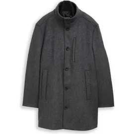 Tom Tailor Herren 2-in-1 Wollmantel mit Abnehmbarer Innenjacke