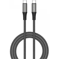 4smarts USB-C auf USB-C Kabel PremiumCord 100W 1,5m schwarz