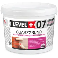 LEVEL+ Quarzgrund Putzgrund 15 kg Grundierung für Beton und Holz