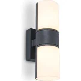 Lutec LED Außenwandleuchte Cyra