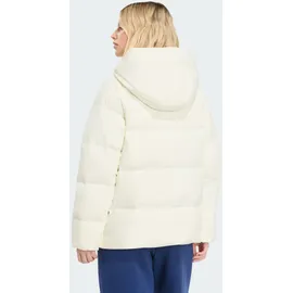 adidas Helionic Puffer Daunenjacke - Off White - XS
