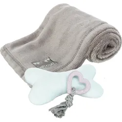 TRIXIE Welpen-Set (Decke, Handtuch, 2 Spielzeuge)