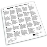 Leitz Premium A3/A4 Laminiergeräte-Reinigungsblätter 5 Stück