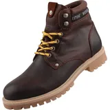 Mustang Herren Stiefel Dunkelbraun - Braun