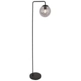 Steinhauer LIGHTING Stehlampe, Stehleuchte Standlampe Wohnzimmerleuchte Leselampe Metall Glas