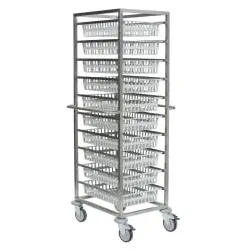 novocal Offener Modulwagen OMW110 , Maße (B x T x H): 57,0 x 66,0 x 162,0 cm, OMW110