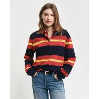 GANT Langarm-Poloshirt »MULTISTRIPE HEAVY RUGGER«, mit bunten Streifen, unisex