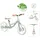 GLOBBER GO BIKE ELITE Salbei Grün