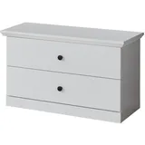 trendteam Baxter 81 x 49 x 41 cm weiß / weiß