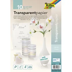 folia Transparentpapier DIN A4