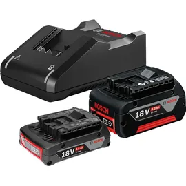Bosch Profi-Starter-Set 18V (1x2,0 Ah 1x4,0 Ah nab. GAL 18V-40), 1.600.A01.ZS9