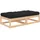 vidaXL Gartenhocker 2-tlg. Kiefer silber