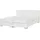 Beliani Boxspringbett 160 x 200 cm Weiß