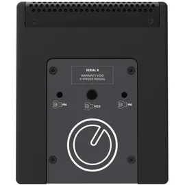 intusonic 4FW50T 4 Zoll Fullrange Lautsprecher schwarz