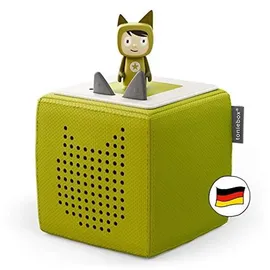 Tonies Toniebox Starterset grün mit Kreativ-Tonie