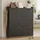 stilvora Schuhschrank 119 x 122 x 24 cm mit Sitzbank / schwarz