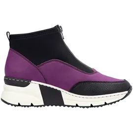 Rieker N6352 schwarz-lila 39