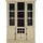 Home Affaire Vitrine Cornwall 147 x 42 x 214 cm Braun