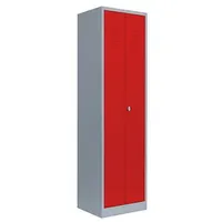 Lüllmann Putzmittelschrank 510724 feuerrot, lichtgrau 60,0 x 50,0 x