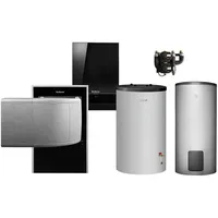 Buderus WLW196i-8 IR E Logaplus Wärmepumpen-Paket mit Warmwasserspeicher SH290