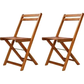 vidaXL Bistro-Set 3-tlg. braun klappbar 44015