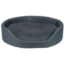 AMIPLAY- Ovales Haustierbett Basic Graphit - M