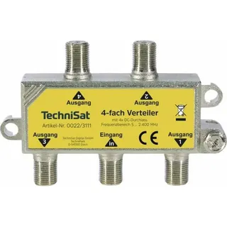 TechniSat 0022/3111 4-Wege-Verteiler