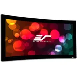 Elite Screens Lunette Curved 103" 21:9), Leinwand, Schwarz