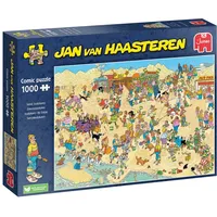 JUMBO Spiele Jan Van Haasteren, Sandskulpturen, 1000 Teile Erwachsene