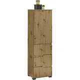 BASIC by Balculina Spice Midischrank 40 x 134 x 32 cm Beige