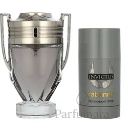 Paco Rabanne Invictus Eau de Toilette 100 ml + Deo Stick 75 ml Geschenkset 2