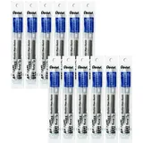 Pentel Nachfüllmine 1,0 mm Kugeldurchmesser = 0,5 mm Strichstärke 12 Stück Blau