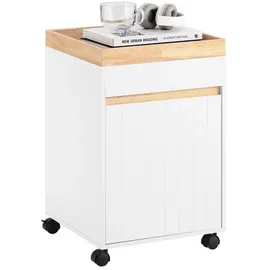 SoBuy Rollcontainer 40 x 40 x 60 weiß