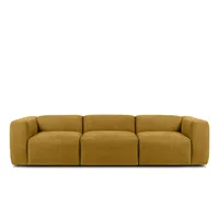 KONSIMO Einzelsofa  Buffo , gelb , Maße (cm): B: 290 H: 73