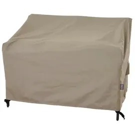 Siena Garden Schutzhülle für Gartenbank Plus 130 cm x 75 cm x 65/85 cm Beige