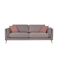 Smart Sofa, 3-sitzig ¦ rosa/pink ¦ Maße (cm): B: 214 H: 87 T: 96