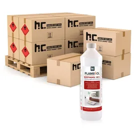 Höfer Chemie Bioethanol 540 x 1 L Edelstahl weiß
