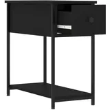 vidaXL Nachtschrank 30 x 60 x 60 cm Schwarz